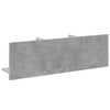 Betongrauer Wandschrank Nelo 100x16,5x30cm (Holz)