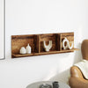 Hängeschrank Nelo 100x16,5x30cm (Altholz Holz)