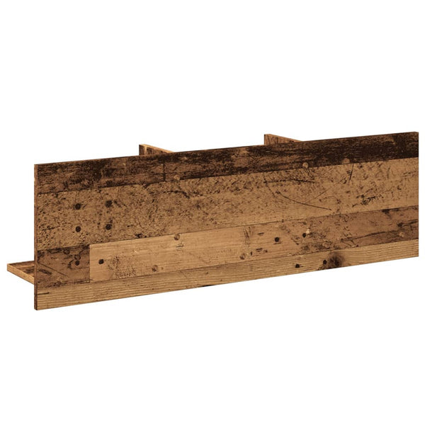 Hängeschrank Nelo 100x16,5x30cm (Altholz Holz)