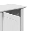 Weißer Badezimmer-Wandschrank Bodo Beni 44x30x60cm