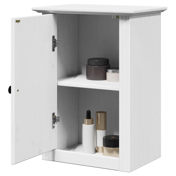Weißer Badezimmer-Wandschrank Bodo Beni 44x30x60cm