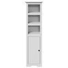 Weißer Badezimmerschrank Bodo Turca 44x30x160cm