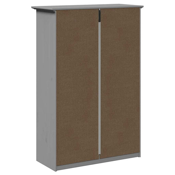Graues Schuhregal Bodo Raul 80x35x118cm