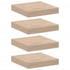 Schwimmende Regale Amable 23x23,5x4cm (4 Stück Holz)