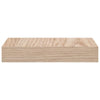 Schwimmende Regale Amable 23x23,5x4cm (4 Stück Holz)