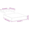 Schwimmende Regale Amable 23x23,5x4cm (4 Stück Holz)