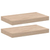 Schwimmende Regale Amable 40x23,5x4cm (2 Stück, Holz)