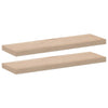 Schwebende Regale 80x23,5x4cm Amable (2 Stück Holz)