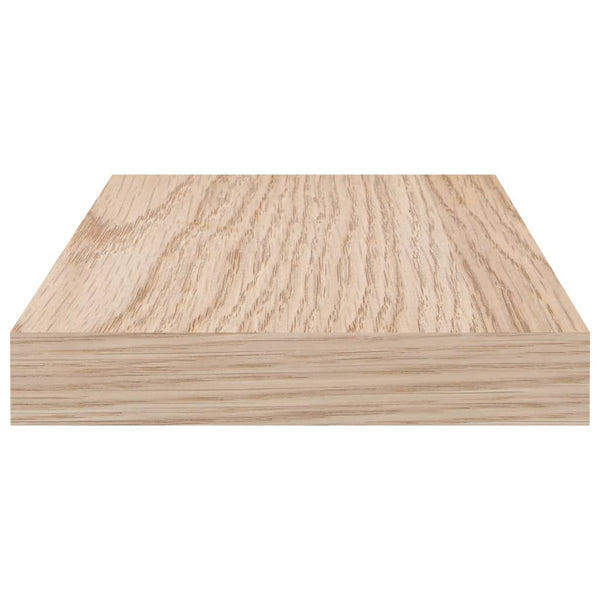 Schwebende Regale 80x23,5x4cm Amable (2 Stück Holz)