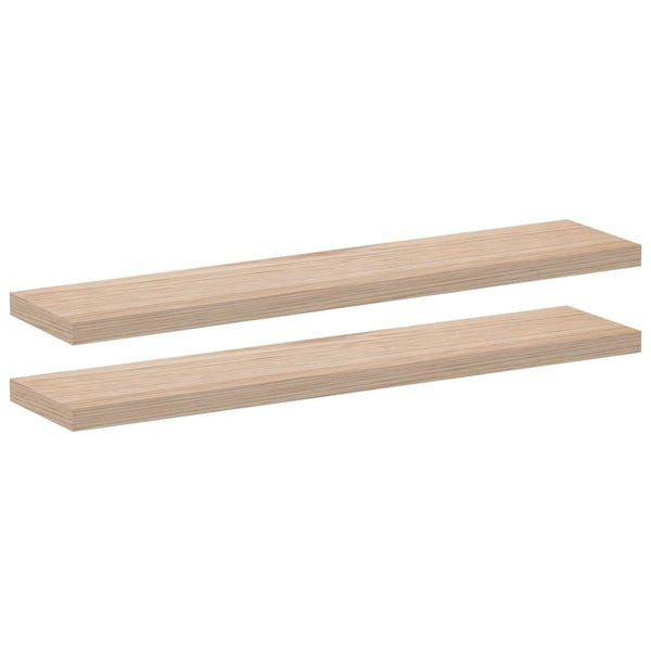 Schweberegale Amable 110x23,5x4cm (2er-Set Holz)