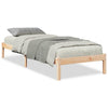 Bettgestell extra lang ohne Matratze Tomiris 90x210cm (Kiefer)