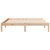 Bettgestell extra lang ohne Matratze Tomiris 160x210cm (Kiefer)