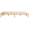 Bettgestell extra lang ohne Matratze Tomiris 160x210cm (Kiefer)