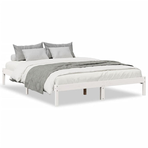 Bettgestell extra lang ohne Matratze Tomiris 160x210cm (Kiefer)