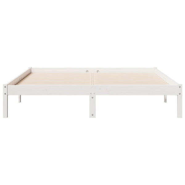 Bettgestell extra lang ohne Matratze Tomiris 160x210cm (Kiefer)