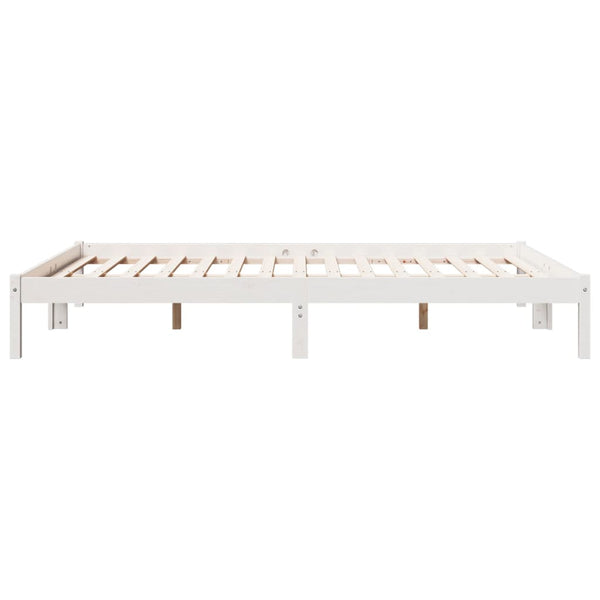 Bettgestell extra lang ohne Matratze Tomiris 160x210cm (Kiefer)