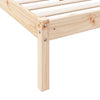 Bettgestell extra lang ohne Matratze Tomiris 80x220cm (Kiefer)