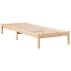 Bettgestell extra lang ohne Matratze Tomiris 90x220cm (Kiefer)