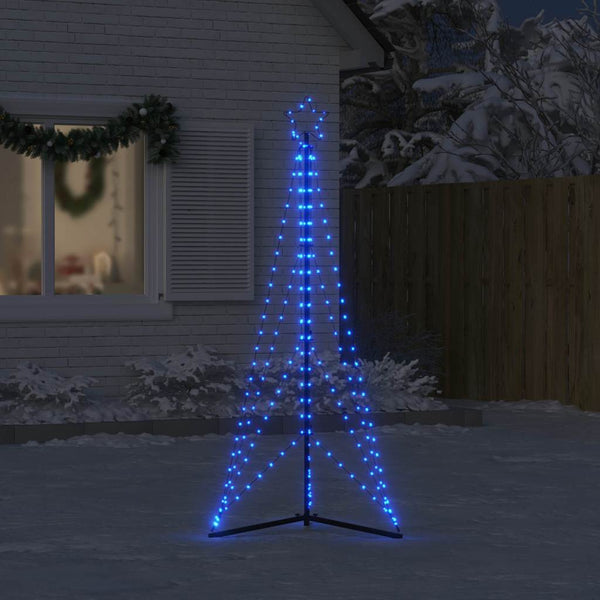 Blaue Weihnachtsbaumbeleuchtung Vichentia 180cm (363 LED-Lichter)