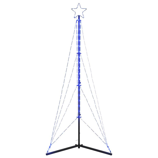 Blaue Weihnachtsbaumbeleuchtung Vichentia 180cm (363 LED-Lichter)