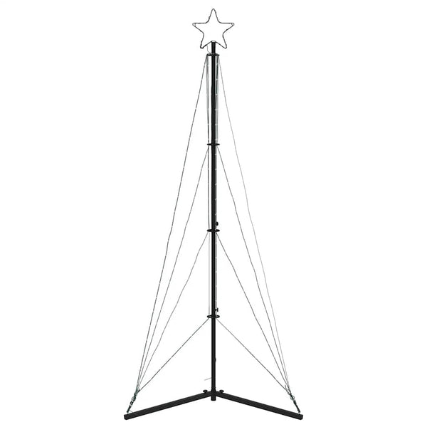 Blaue Weihnachtsbaumbeleuchtung Vichentia 180cm (363 LED-Lichter)