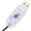 Blaue Weihnachtsbaumbeleuchtung Vichentia 180cm (363 LED-Lichter)