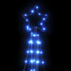 Blaue Weihnachtsbaumbeleuchtung Vichentia 180cm (363 LED-Lichter)