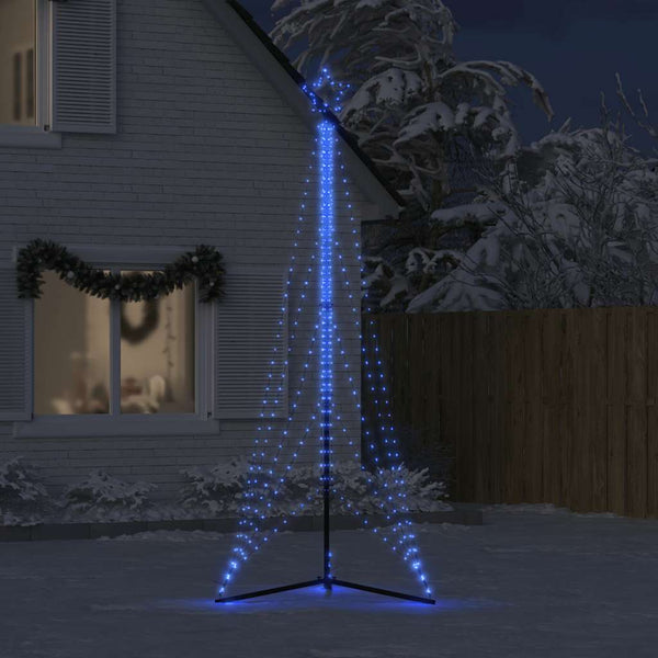 Blaue Weihnachtsbaumbeleuchtung Vichentia 300 cm (525 LED-Lichter)