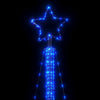 Blaue Weihnachtsbaumbeleuchtung Vichentia 300 cm (525 LED-Lichter)