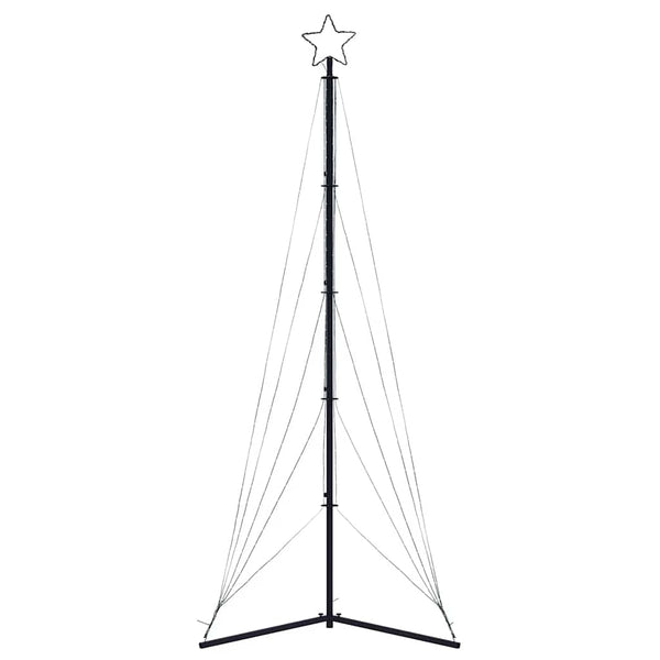 Farbige LED-Weihnachtsbaumbeleuchtung Vichentia 300cm (525 LEDs)