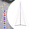 Bunte LED-Weihnachtsbaumbeleuchtung Vichentia 400 cm (615 LEDs)