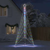 Bunte LED-Weihnachtsbaumbeleuchtung Vichentia 400 cm (615 LEDs)