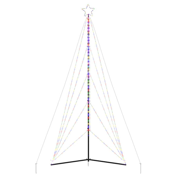 Bunte LED-Weihnachtsbaumbeleuchtung Vichentia 400 cm (615 LEDs)