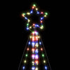 Bunte LED-Weihnachtsbaumbeleuchtung Vichentia 400 cm (615 LEDs)