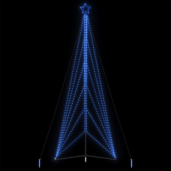 Blaues Weihnachtsbaumlicht Vichentia 480cm (861 LED-Leuchten)