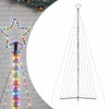 Bunte LED-Weihnachtsbaumbeleuchtung Rebekka 480cm (789 LEDs)