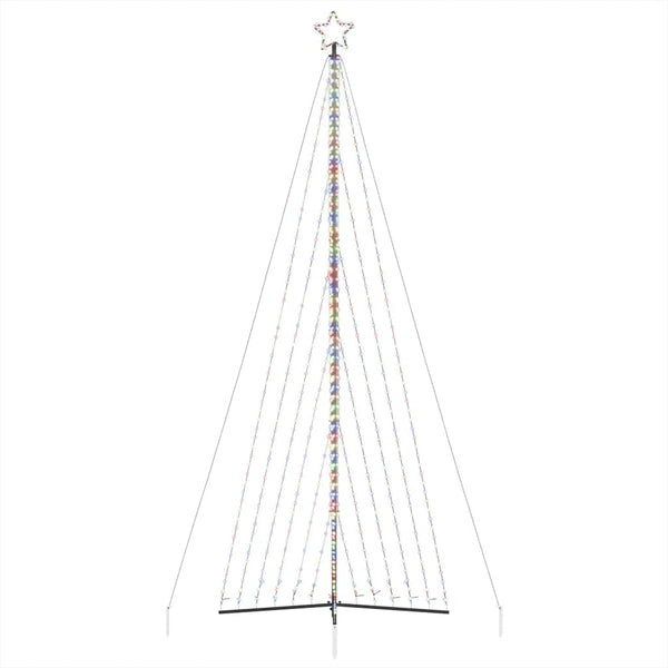 Bunte LED-Weihnachtsbaumbeleuchtung Rebekka 480cm (789 LEDs)