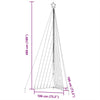 Bunte LED-Weihnachtsbaumbeleuchtung Rebekka 480cm (789 LEDs)