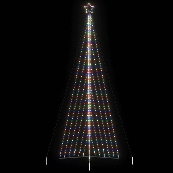 Bunte LED-Weihnachtsbaumbeleuchtung Rebekka 480cm (789 LEDs)