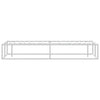 Weißes Bettgestell ohne Matratze Hamza 140x200cm (Metall)