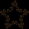 Warmweiße Weihnachtsbeleuchtung Star Silhouette Breana 115 LEDs