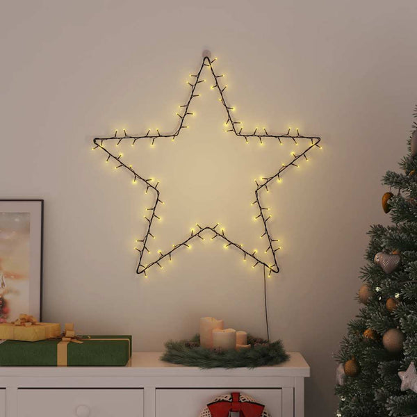 Warmweiße Weihnachtsbeleuchtung Star Silhouette Breana 115 LEDs