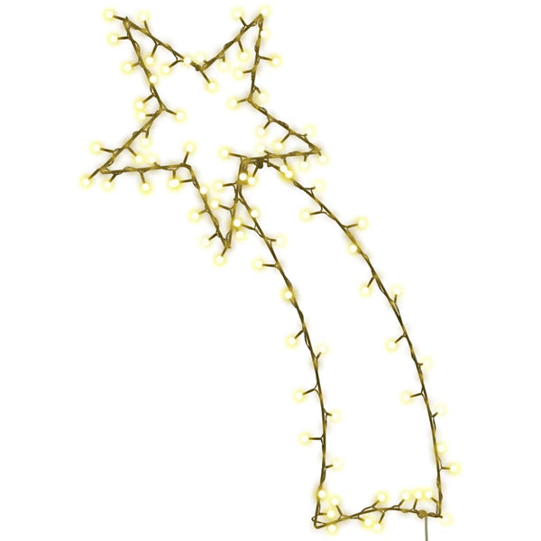 Warmweiße Weihnachtsbeleuchtung Sternschnuppe Dalica 115 LEDs
