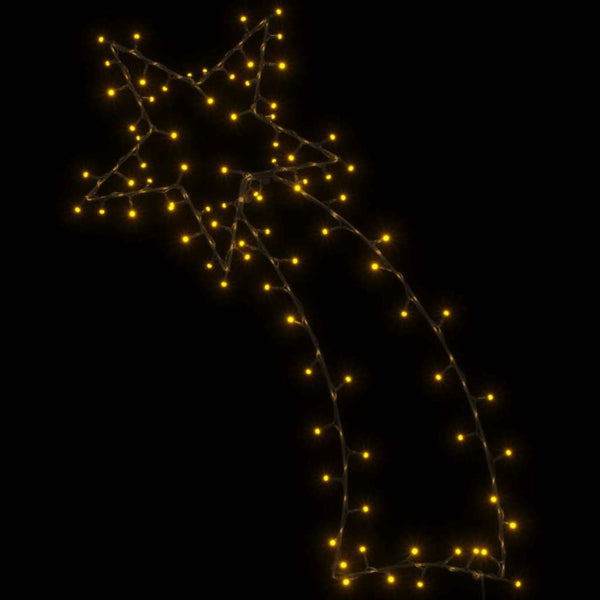Warmweiße Weihnachtsbeleuchtung Sternschnuppe Dalica 115 LEDs