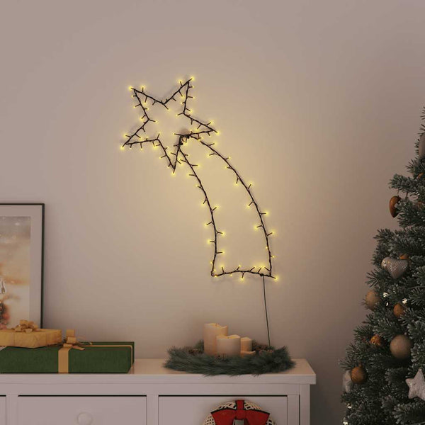 Warmweiße Weihnachtsbeleuchtung Sternschnuppe Dalica 115 LEDs