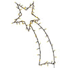Warmweiße Weihnachtsbeleuchtung Sternschnuppe Silhouette Dalica 80 LEDs