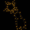 Warmweiße Weihnachtsbeleuchtung Sternschnuppe Silhouette Dalica 80 LEDs