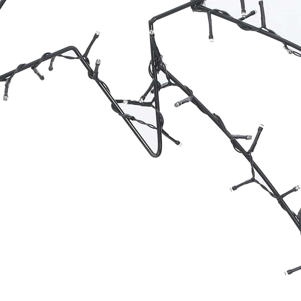 Warmweiße Weihnachtsbeleuchtung Sternschnuppe Silhouette Dalica 80 LEDs