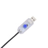 Warmweiße Weihnachtsbeleuchtung Sternschnuppe Silhouette Dalica 80 LEDs