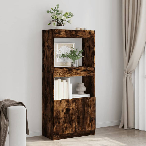 Räuchereichenschrank Talpau 63x33x140cm (Holz)